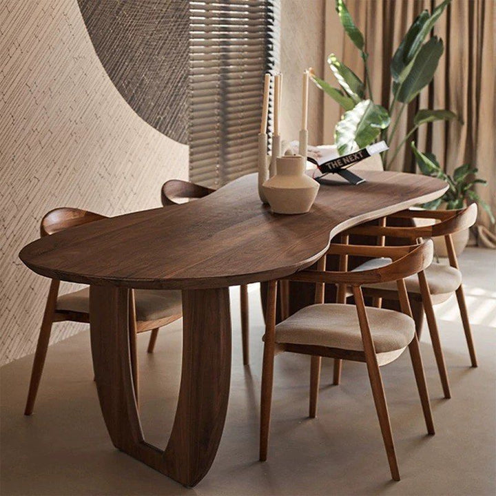 MODA Modern Solid Wood Dining Table