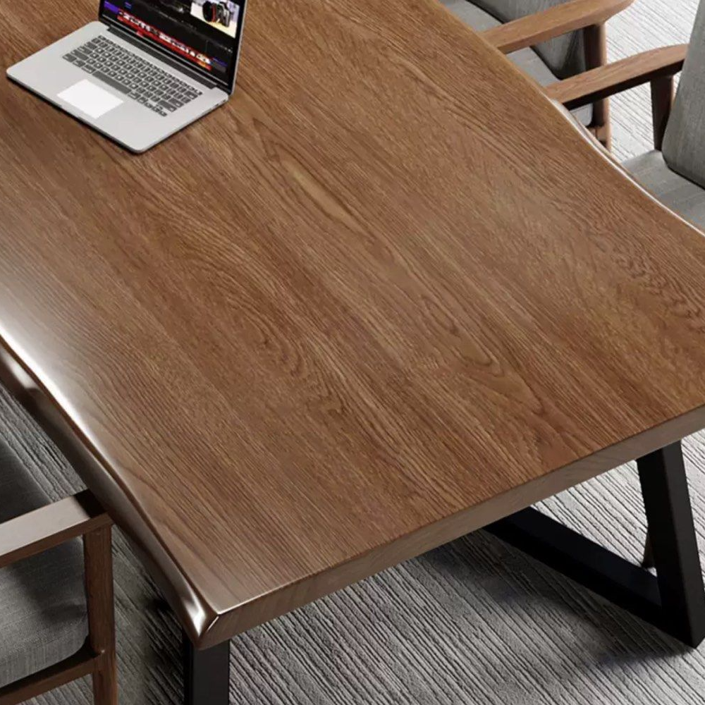 ISIDRO Rustic Solid Wood Dining Table