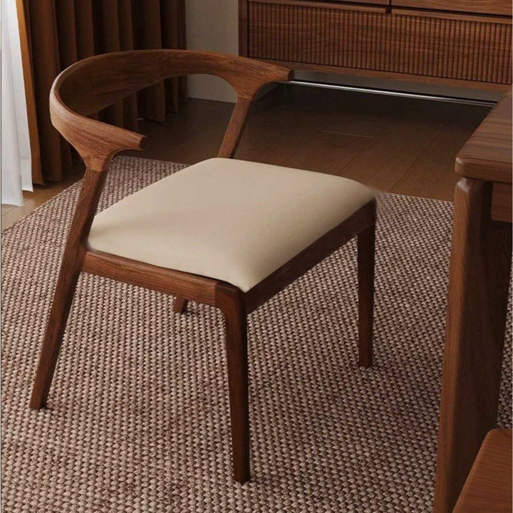 MOFERL Modern Solid Wood Dining Chair