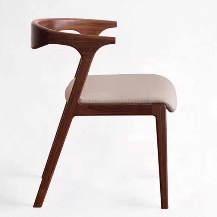 MOFERL Modern Solid Wood Dining Chair