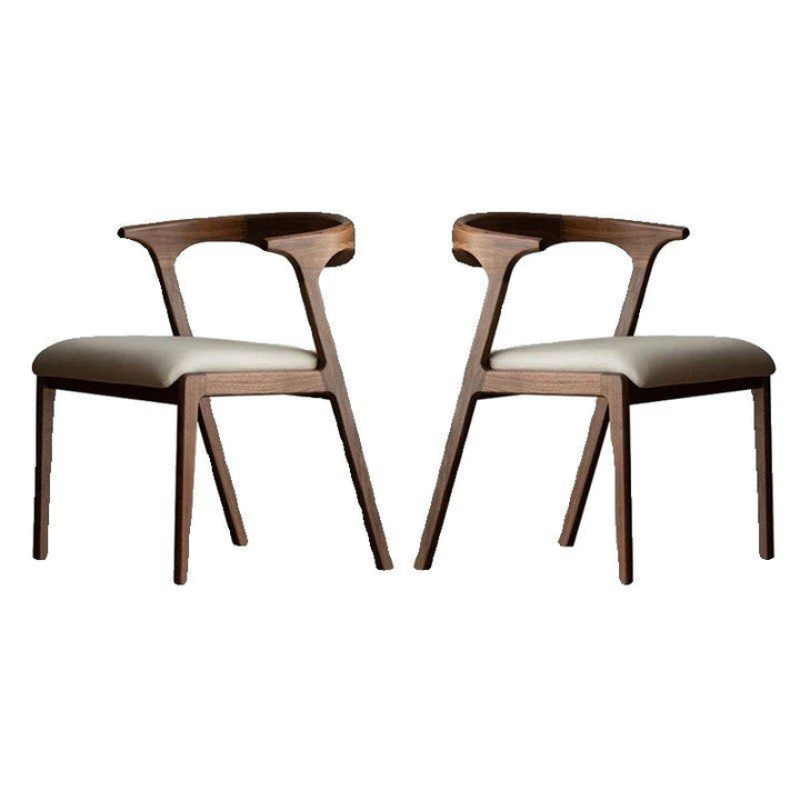 MOFERL Modern Solid Wood Dining Chair