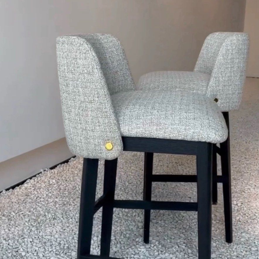 ALTRAN Modern Solid Wood Bar Stool