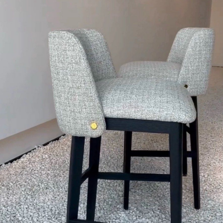 ALTRAN Modern Solid Wood Bar Stool