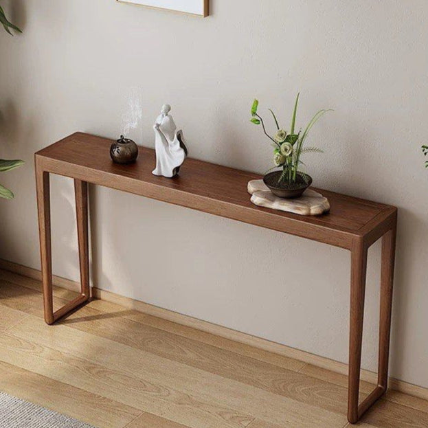MYLES Japandi Solid Wood Console Table