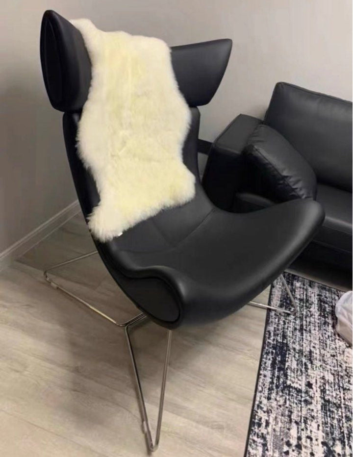 KENNETH Designer Lounge Chair With Ottoman