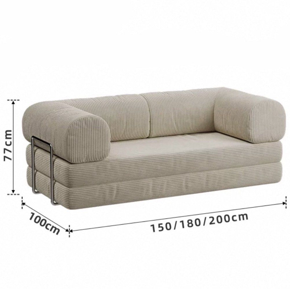 MONUE Modern Fabric Sofa Bed