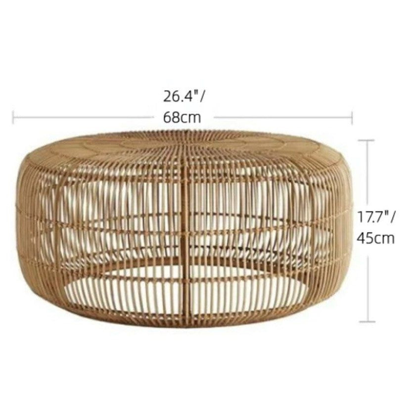 OLIVER Ratten Coffee Table