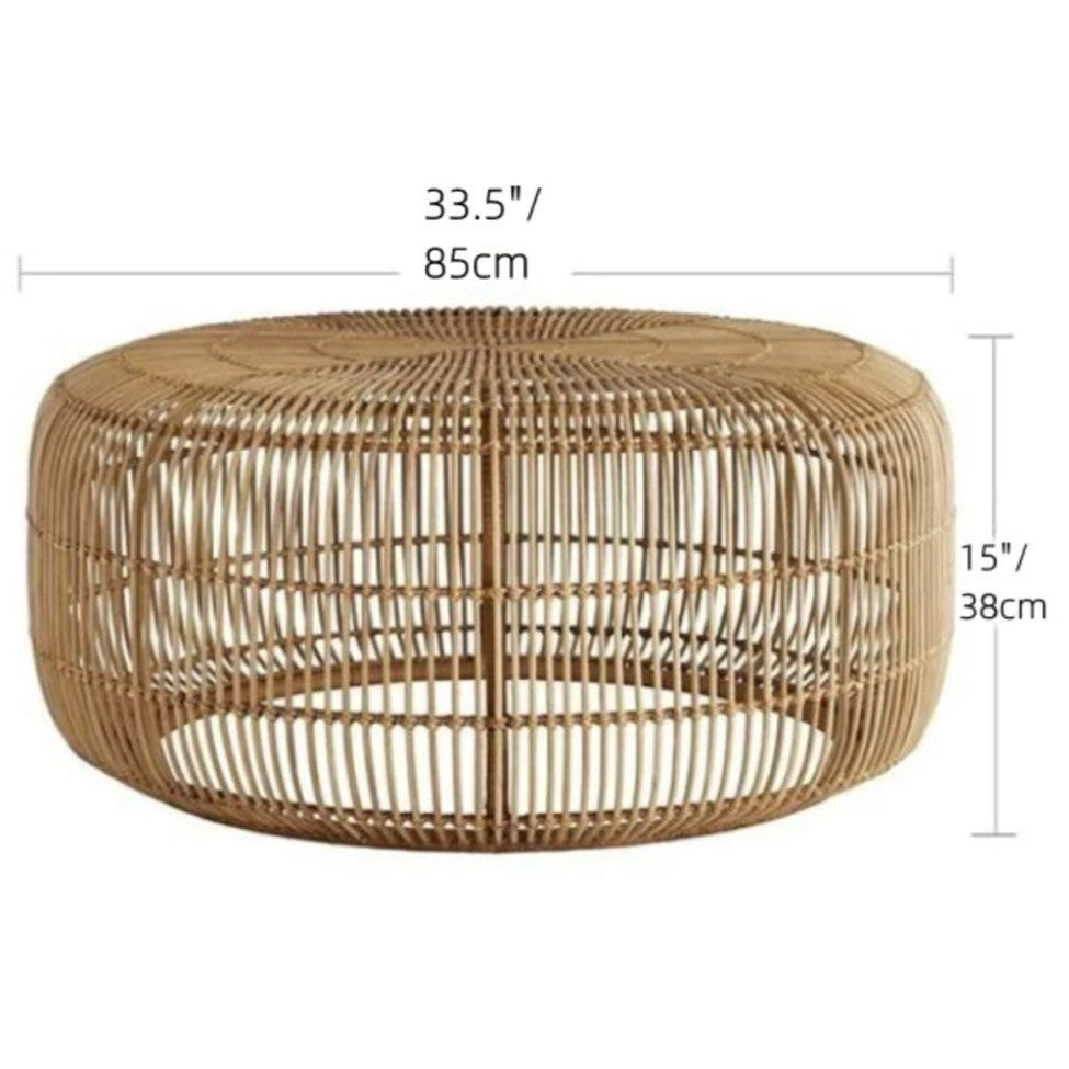 OLIVER Ratten Coffee Table