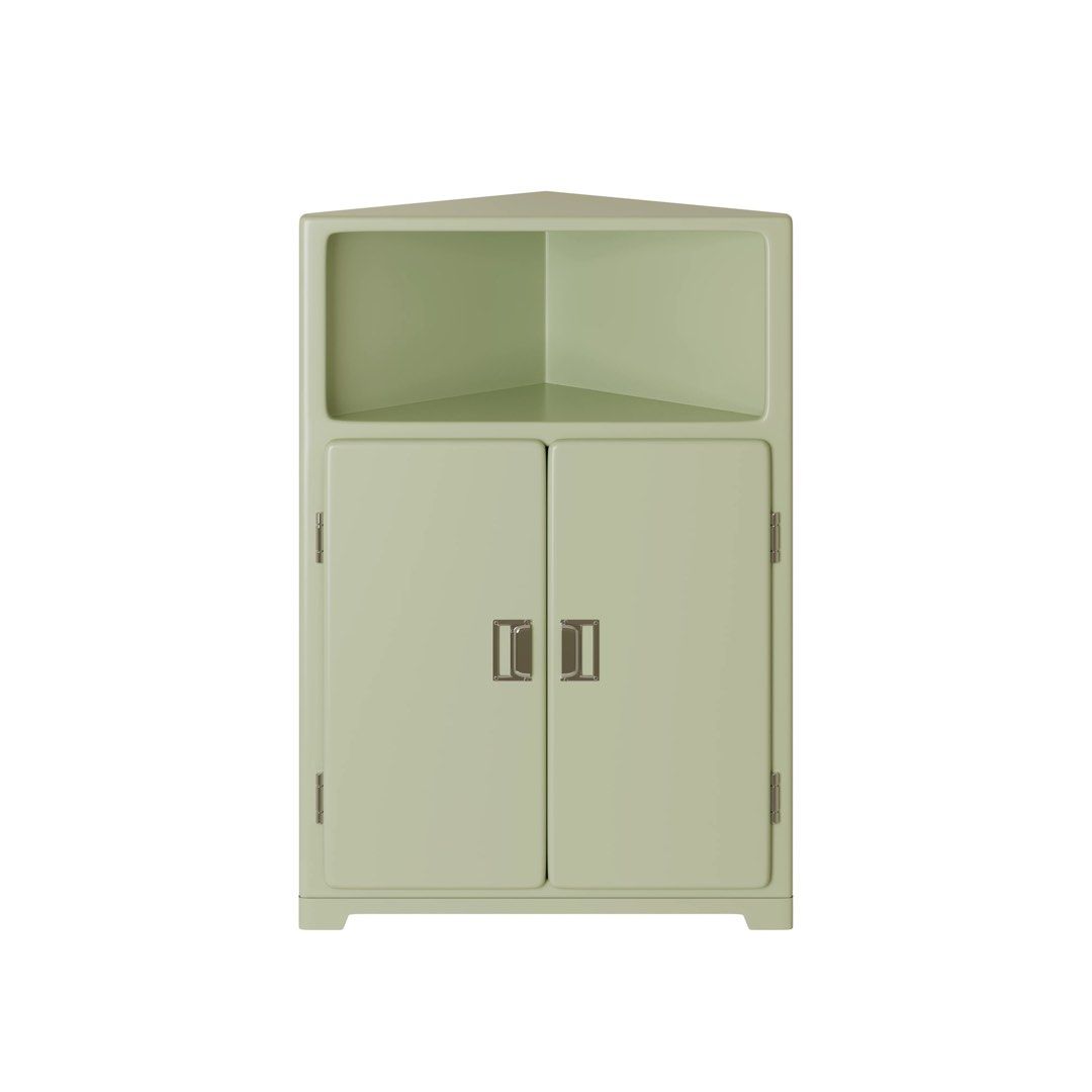 MORTY Modern Corner Display Cabinet