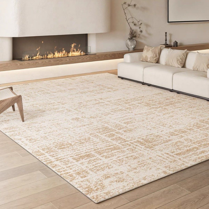 HALLA Modern Wool Beige Rug