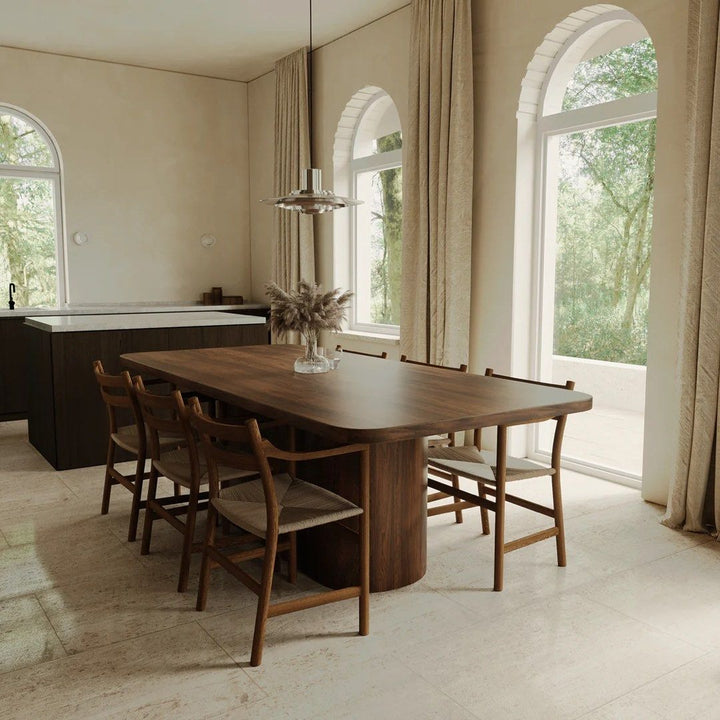 KEINE Solid Wood Dining Table