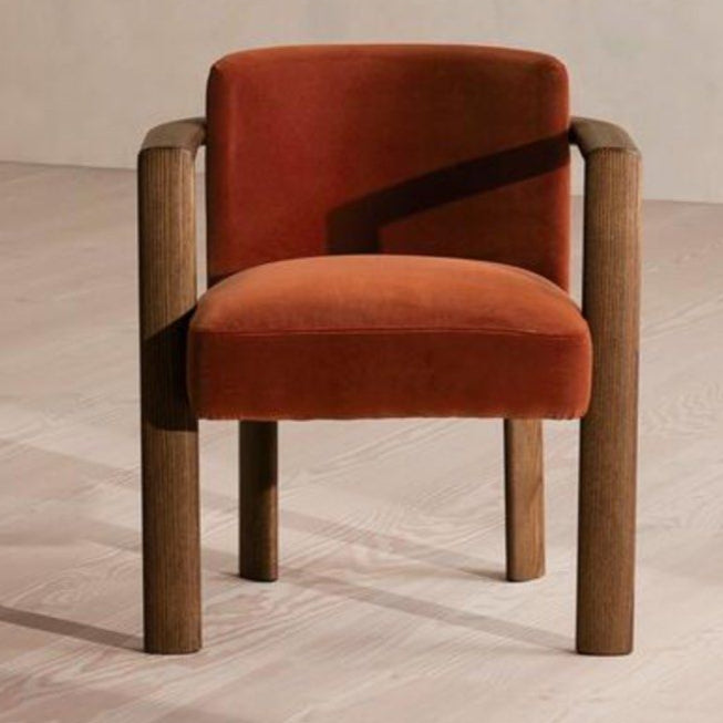 Monica Chair Raspberry MONICA Modern Dining Chair – Radical Homes