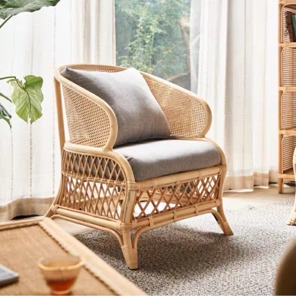 AOZORA Japandi Rattan Sofa