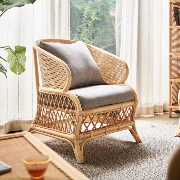 AOZORA Japandi Rattan Sofa