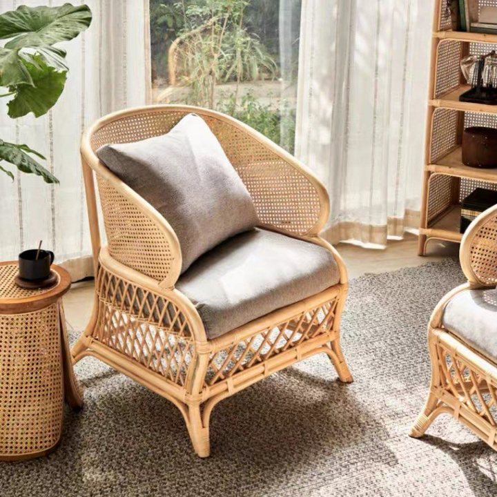 AOZORA Japandi Rattan Sofa
