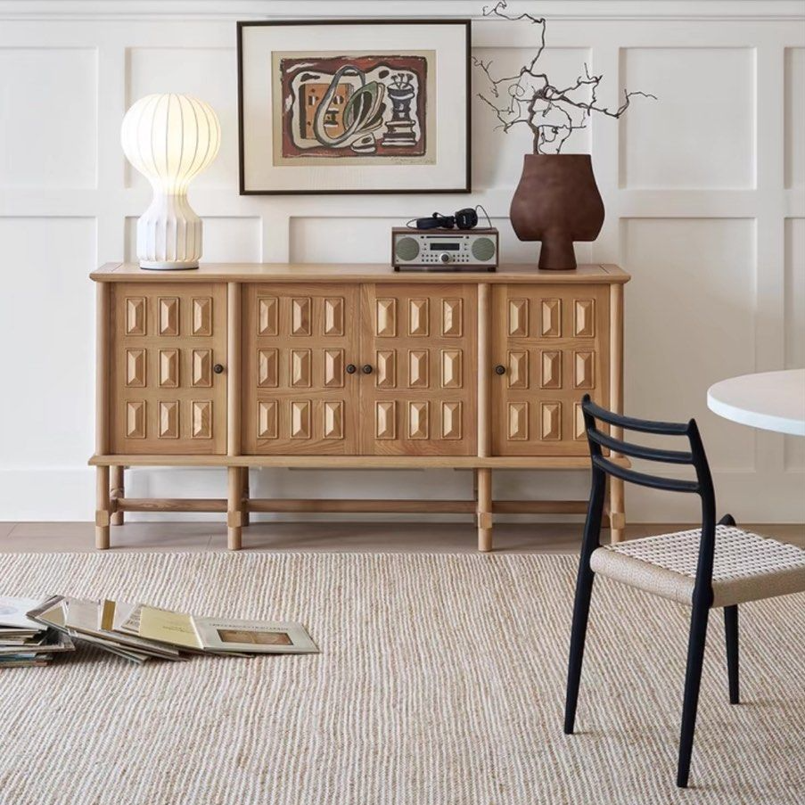ZURI Modern Solid Wood Sideboard