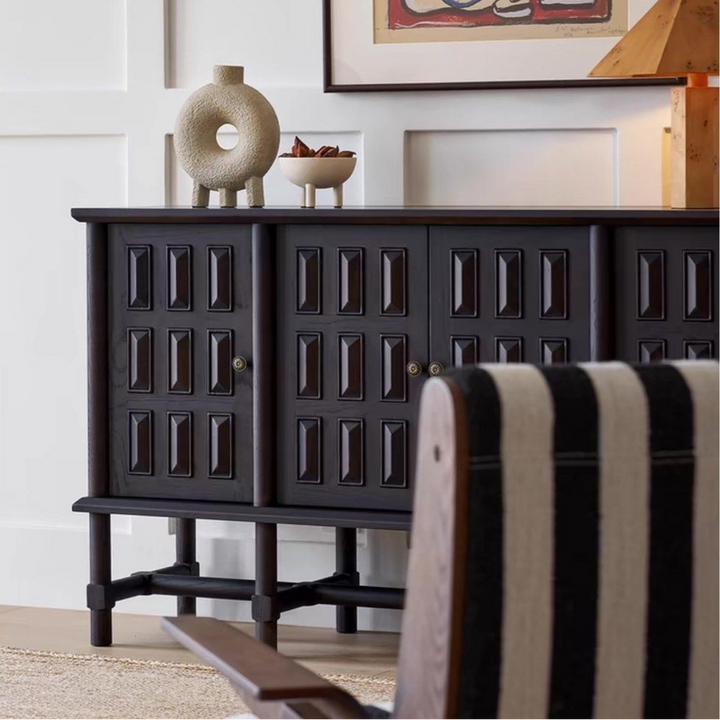 ZURI Modern Solid Wood Sideboard