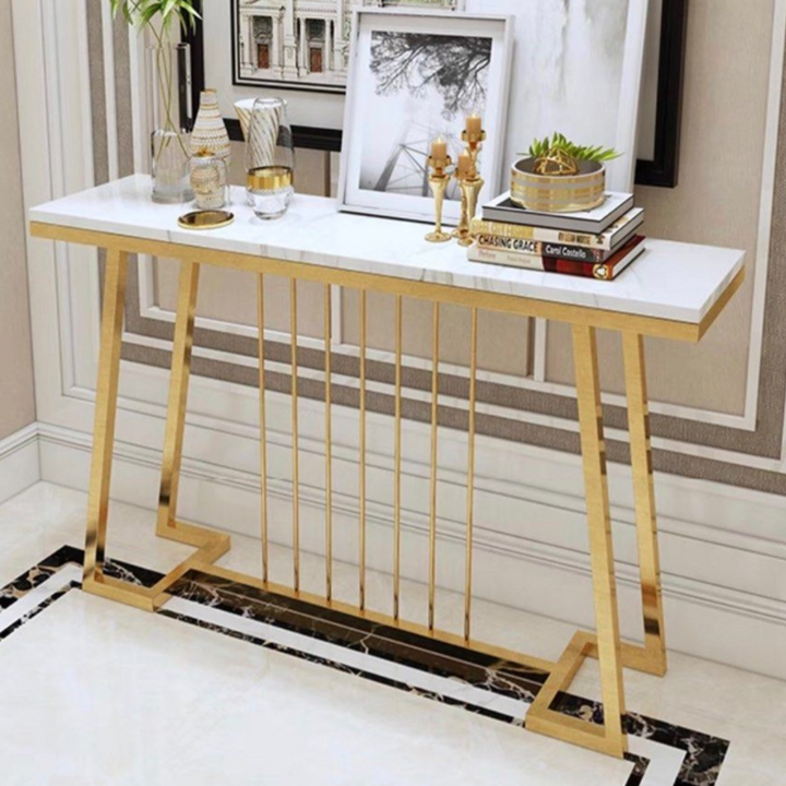HELENE Modern Marble Console Table