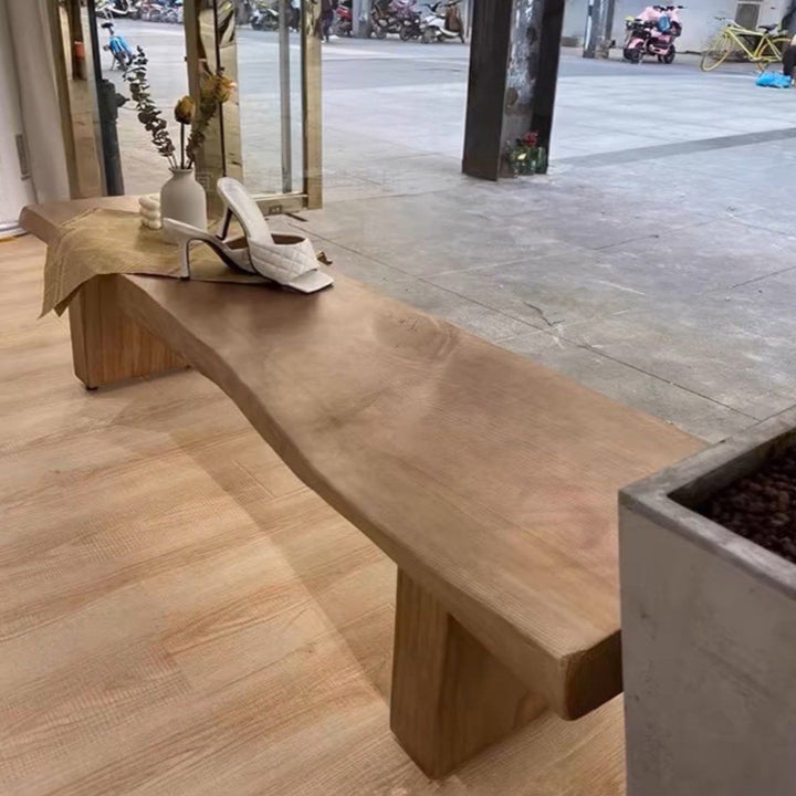 BAYLOR Modern Solid Wood Bench / TV Console