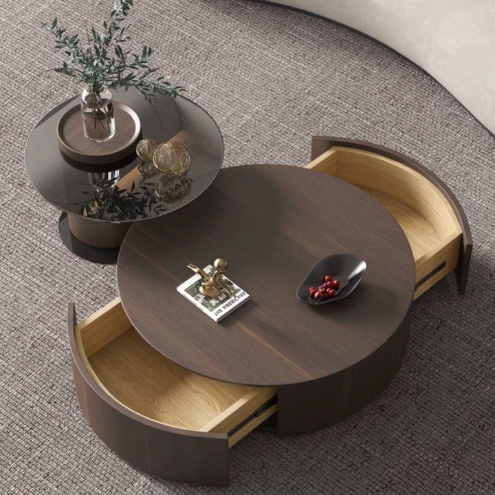 CASTANEDA Rustic Coffee Table Set