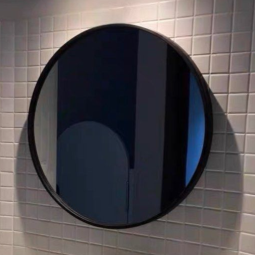 NAHER Industrial Round Wall Mirror