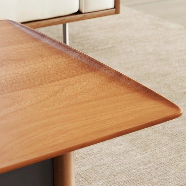 RINA Japandi Solid Wood Coffee Table