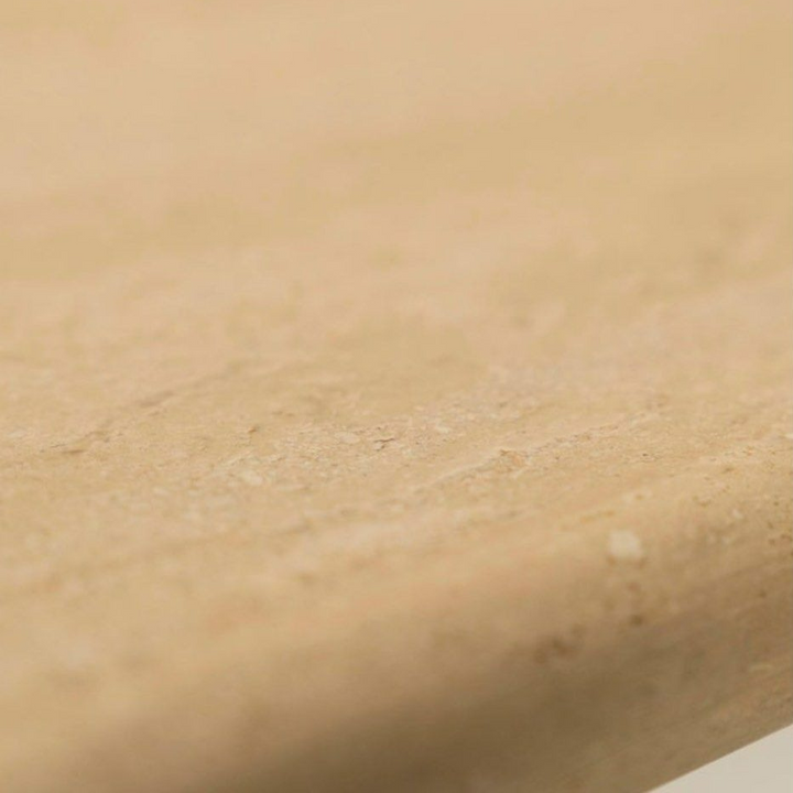 KIMBERLEY Modern Travertine Dining Table