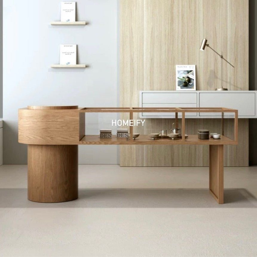 NELYO Modern Island Display Table