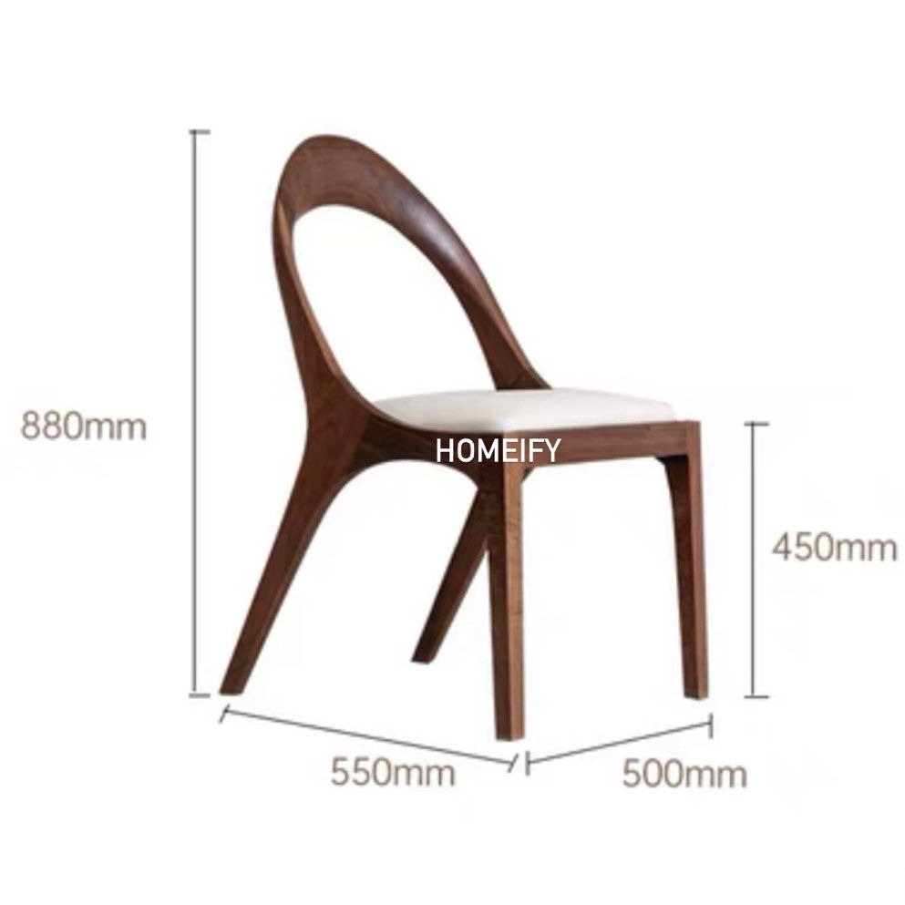 FRANCO Modern Dining Table with Lazy Susan and Chair