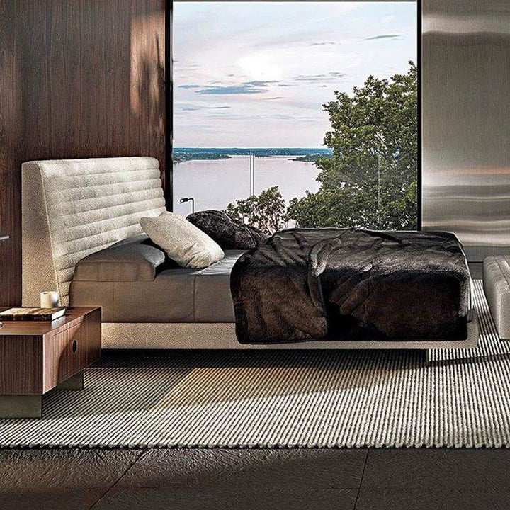 NETA Modern Fabric Bedframe