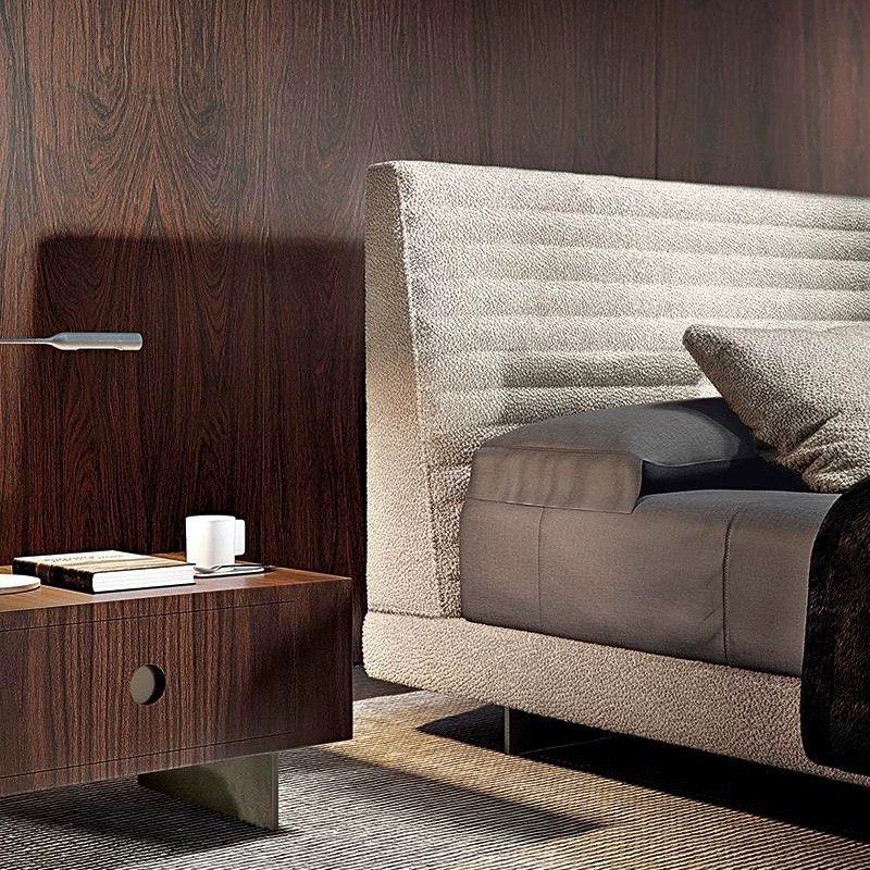 NETA Modern Fabric Bedframe