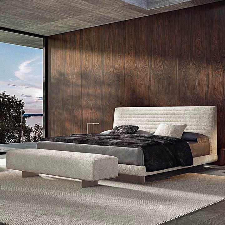 NETA Modern Fabric Bedframe