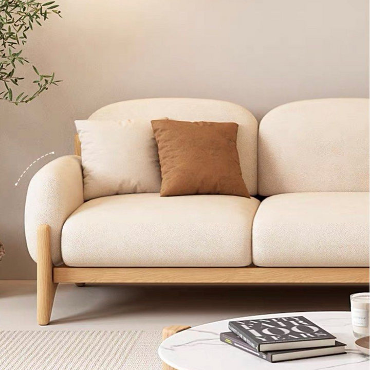 HAYAMI Japandi Boucle Sofa