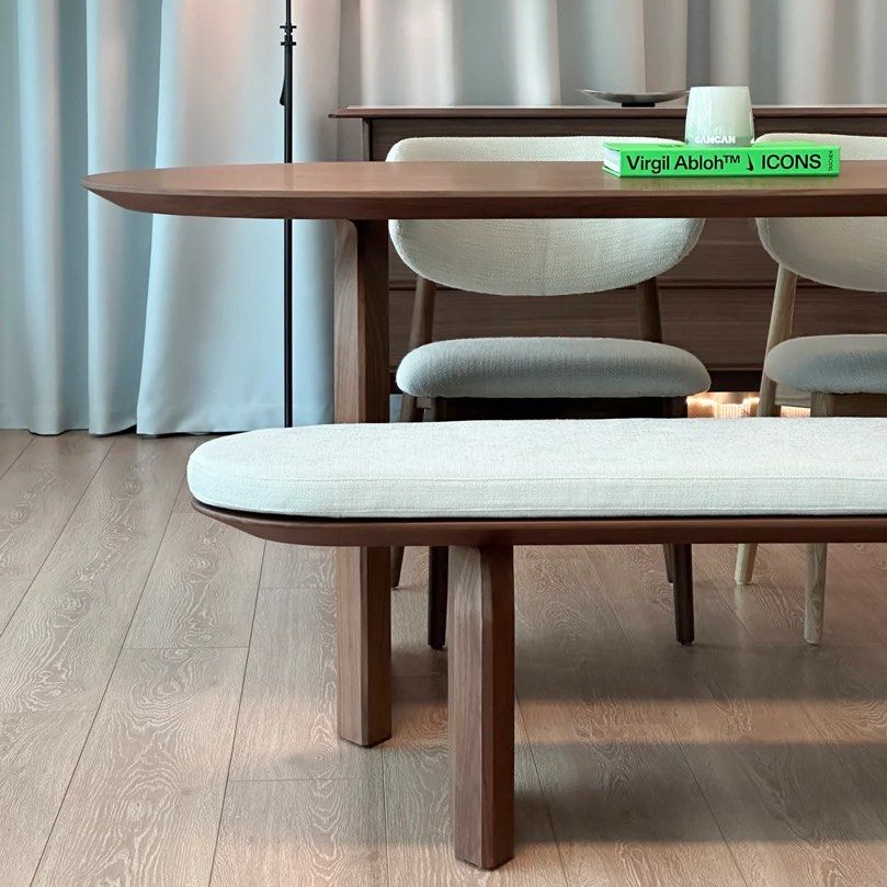 BENEDICT Modern Solid Wood Dining Bench
