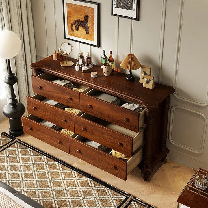 NAIN Victorian Walnut Chest Of Drawers