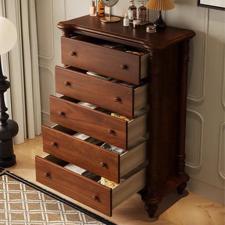 NAIN Victorian Walnut Chest Of Drawers