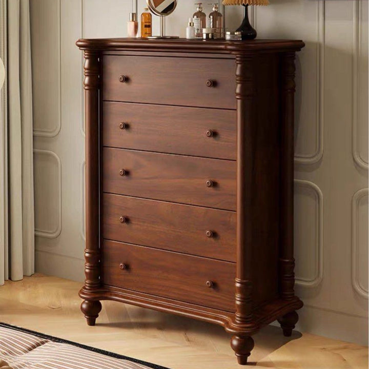 NAIN Victorian Walnut Chest Of Drawers