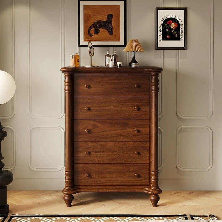 NAIN Victorian Walnut Chest Of Drawers