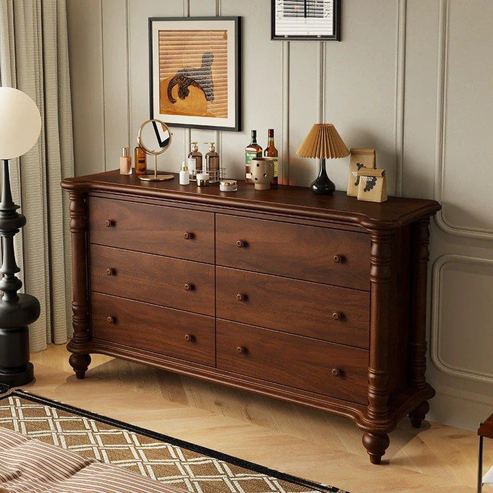 NAIN Victorian Walnut Chest Of Drawers