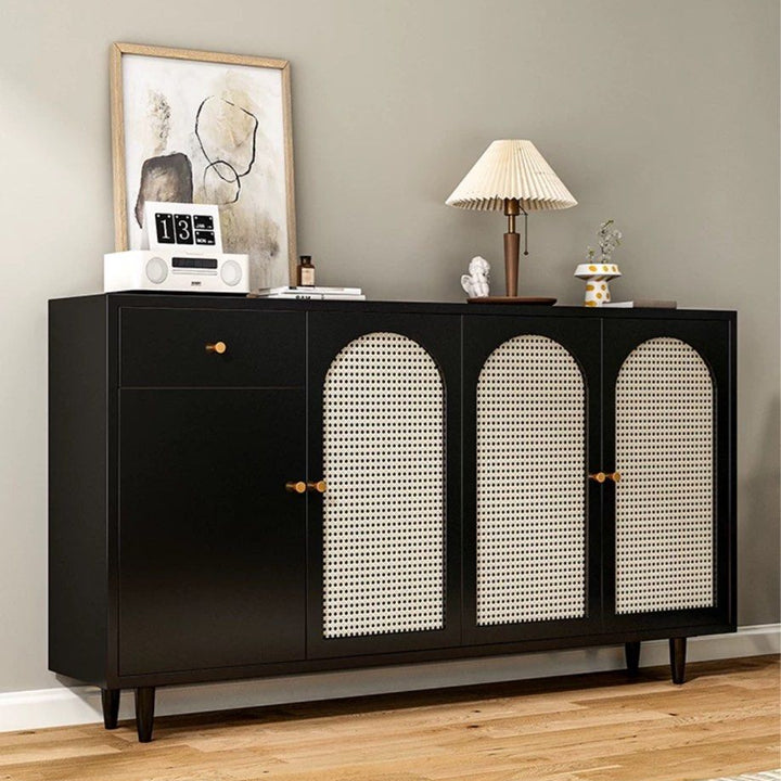 NOBU Modern Solid Wood Shoe Cabinet