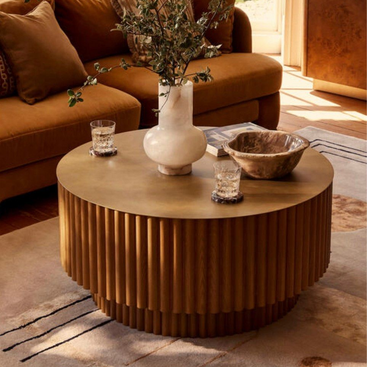 ETON Modern Fluted Coffee Table