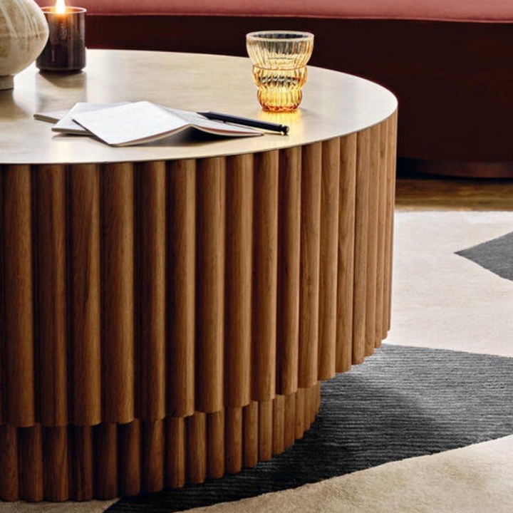 ETON Modern Fluted Coffee Table