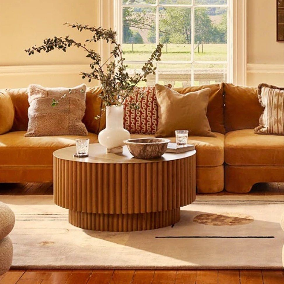 ETON Modern Fluted Coffee Table