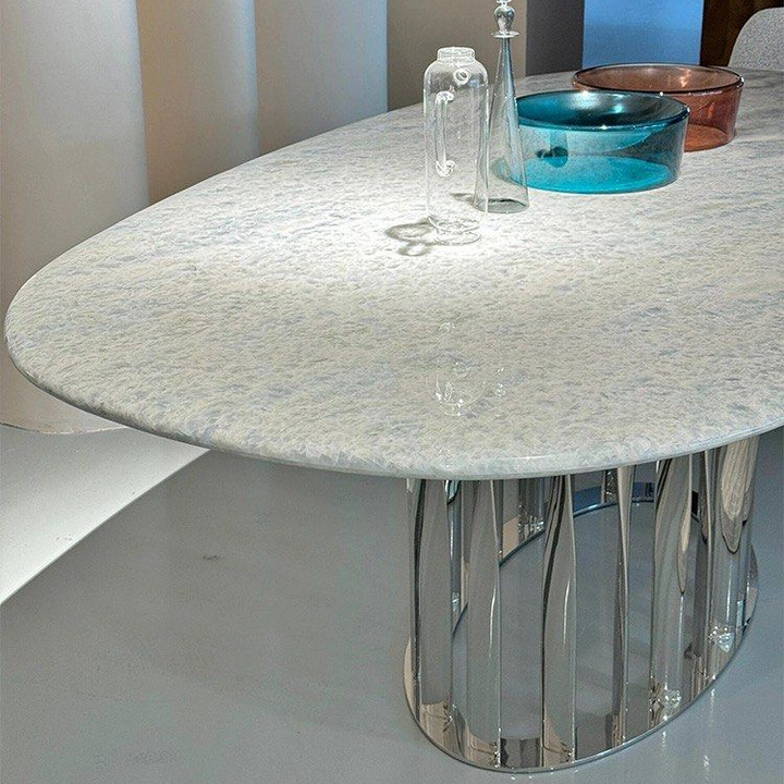 NORRIS Modern Marble Dining Table