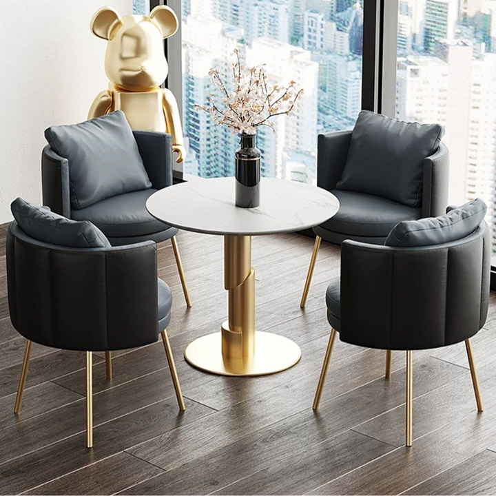 NUARY Modern Cafe Table & Chairs