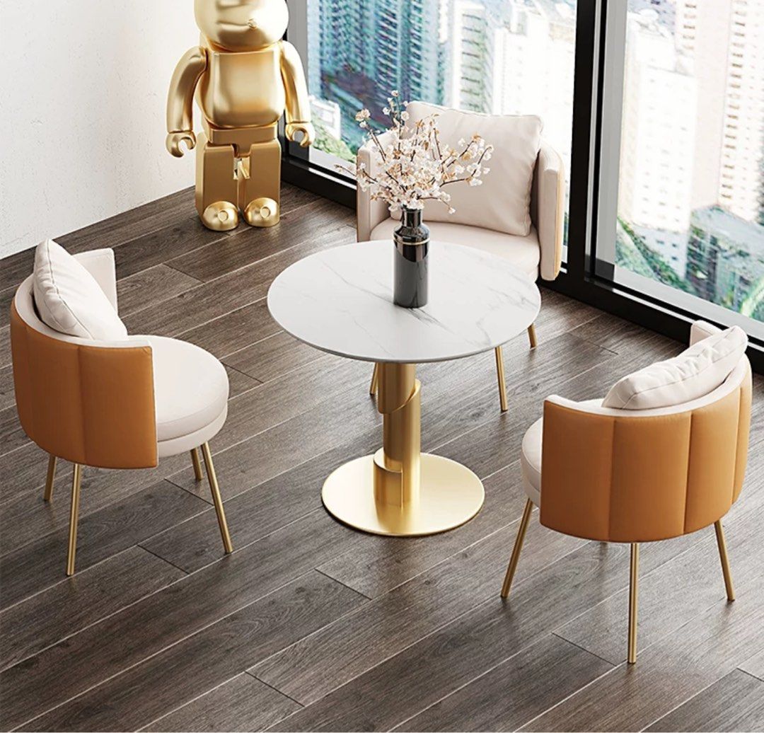 NUARY Modern Cafe Table & Chairs