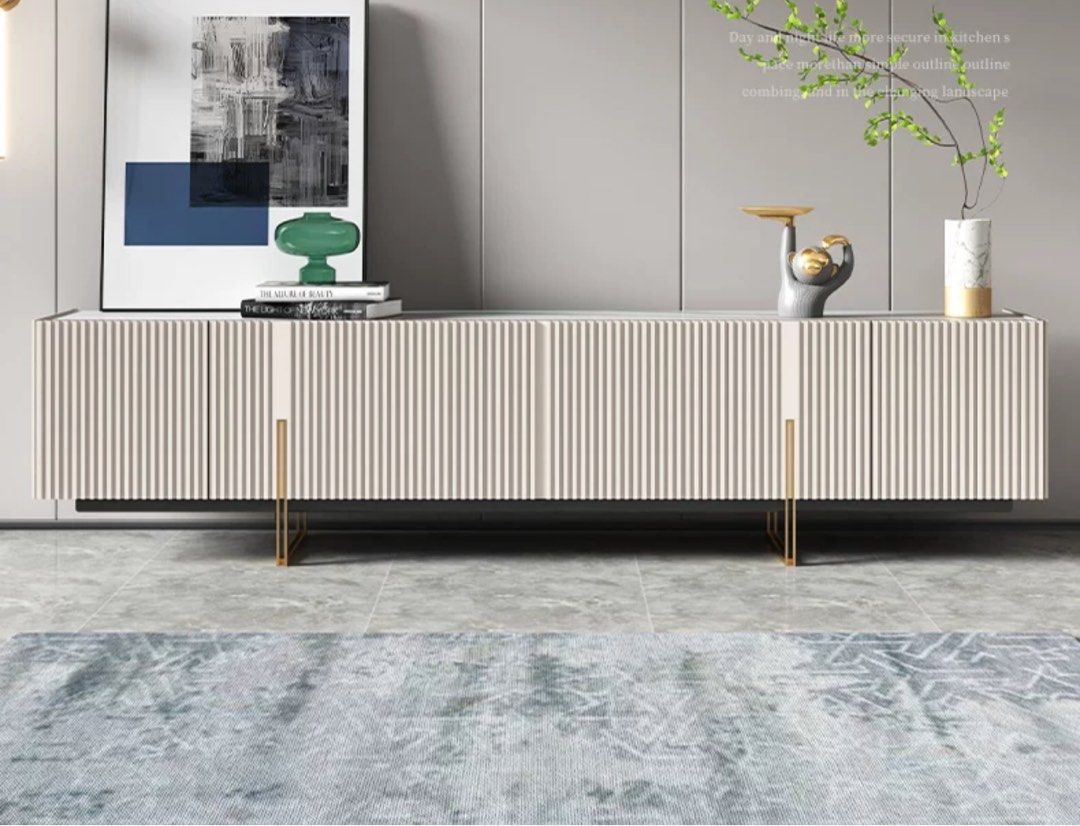 FREEN Modern TV Console & Coffee Table