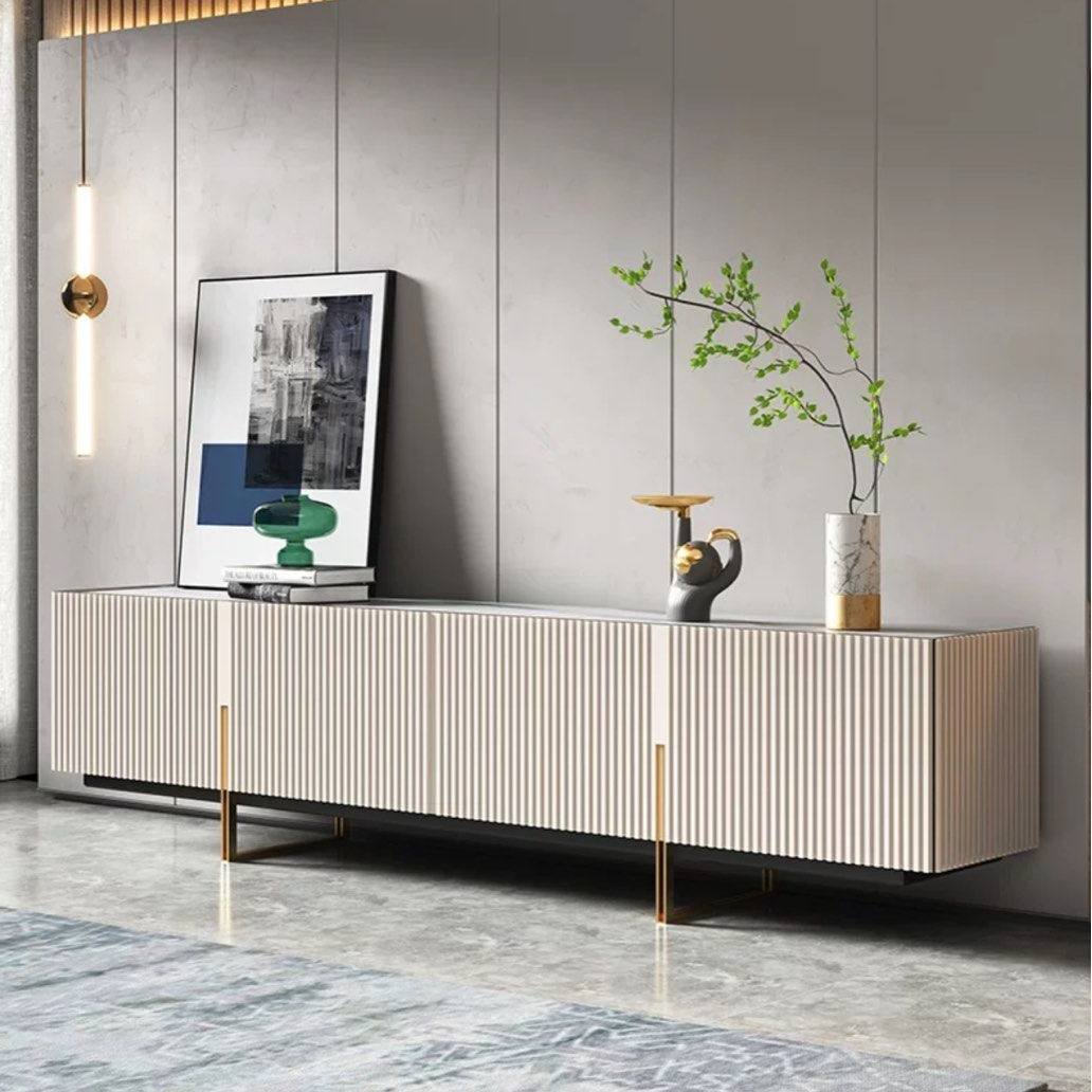 FREEN Modern TV Console & Coffee Table