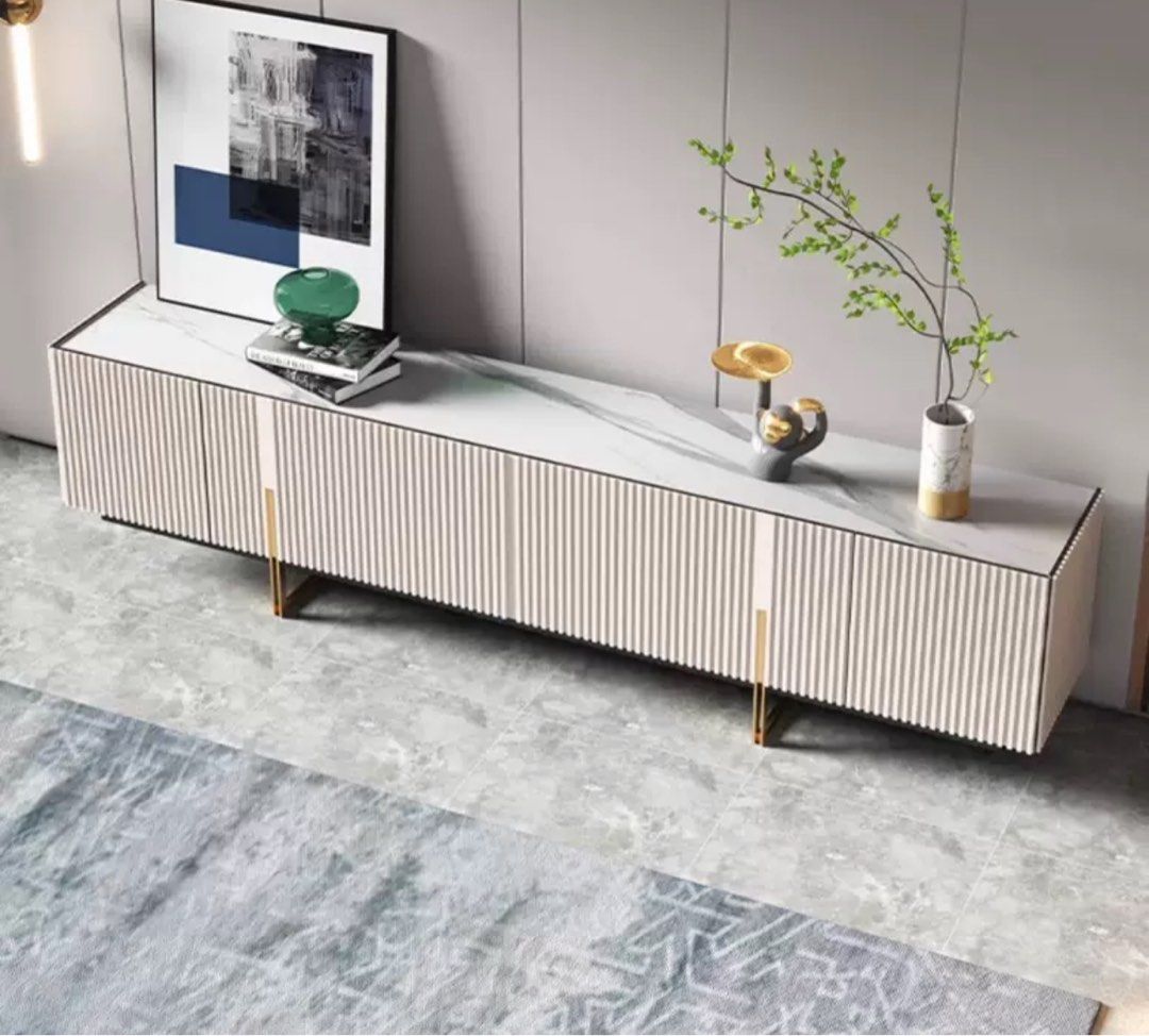 FREEN Modern TV Console & Coffee Table