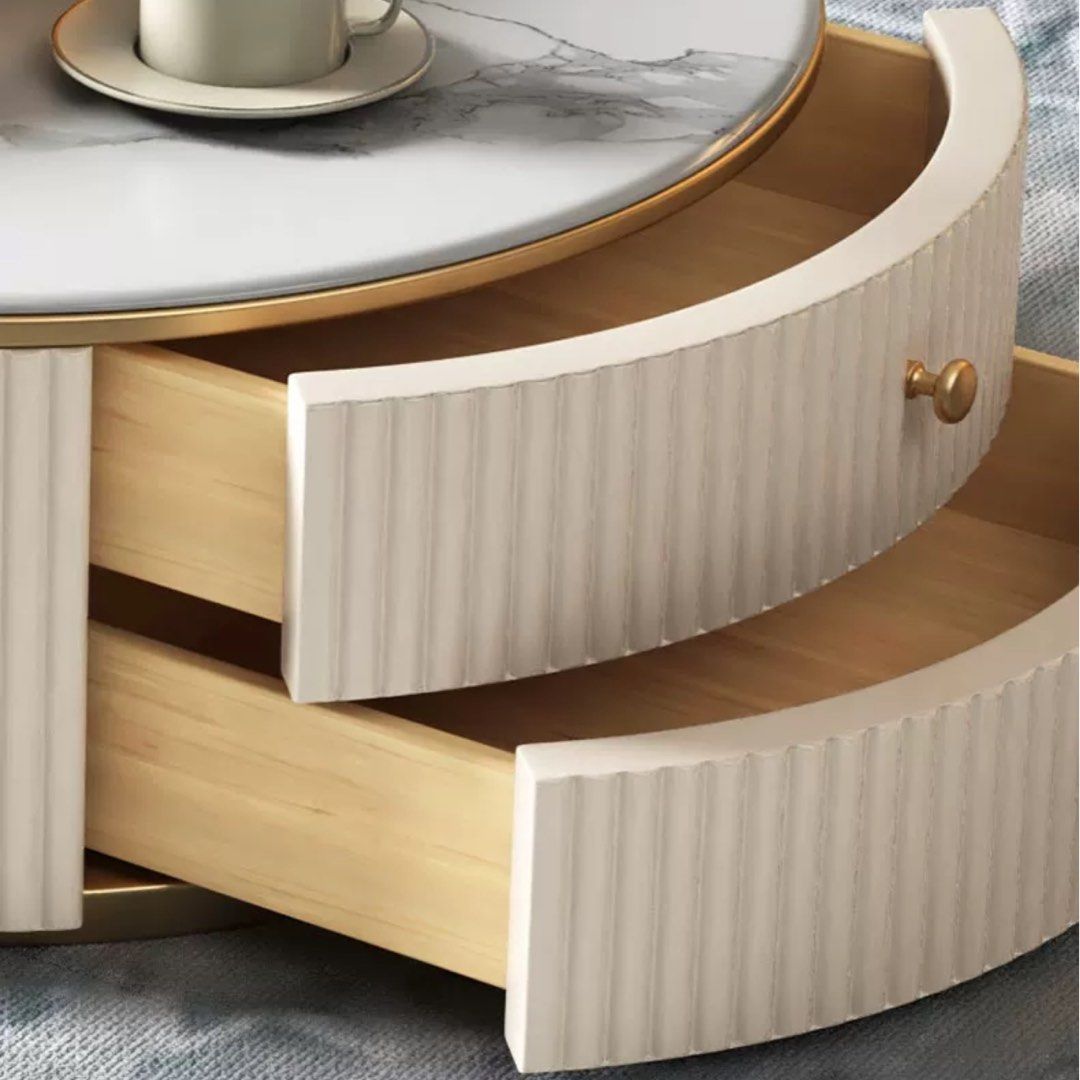 FREEN Modern TV Console & Coffee Table
